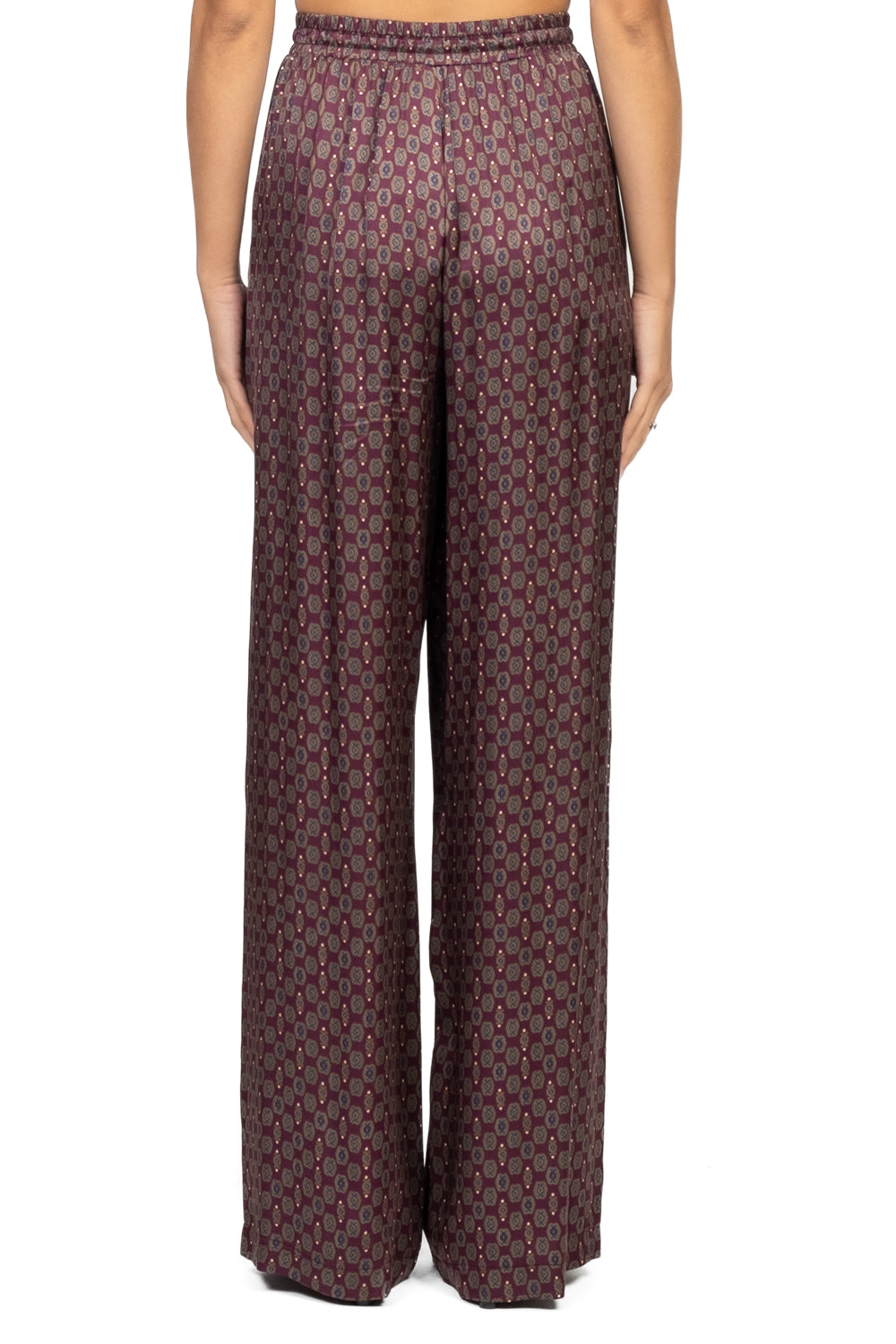 Vicolo - Pantalone fantasia con coulisse Art. TF1105