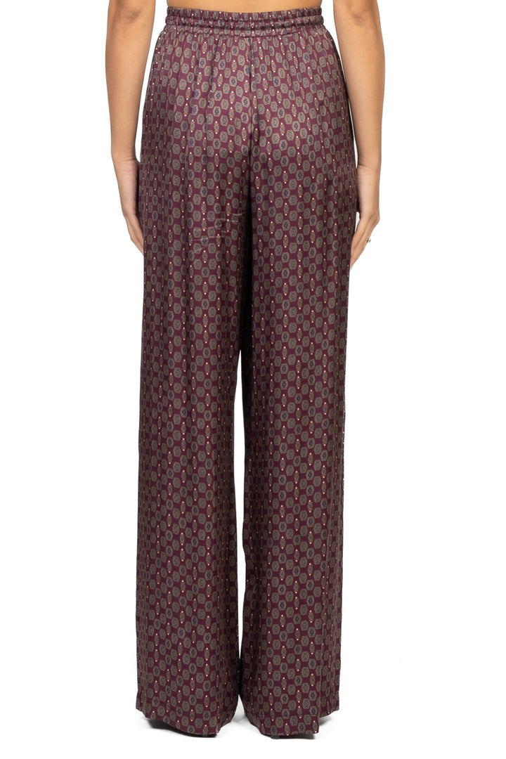 Vicolo - Pantalone fantasia con coulisse Art. TF1105