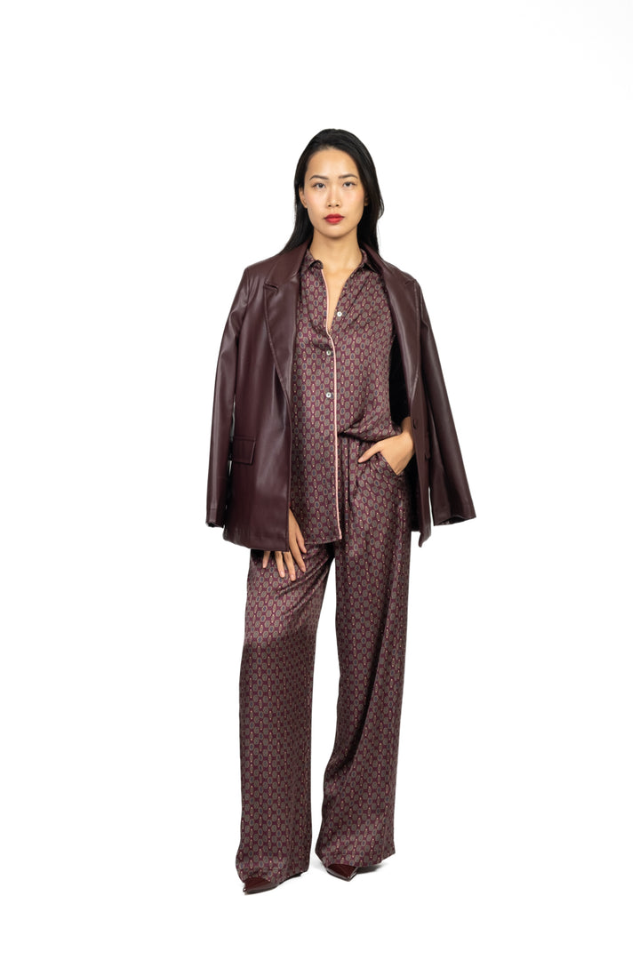 Vicolo - Pantalone fantasia con coulisse Art. TF1105