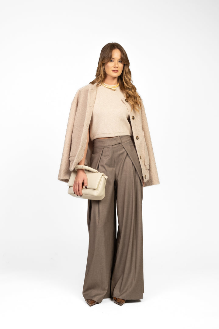 Vicolo - Pantalone palazzo pinces Art. TF1592