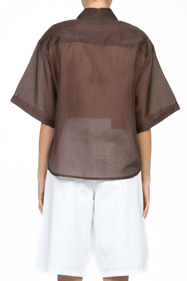 Tensione In - Camicia mezza manica velata Art. 25C7634