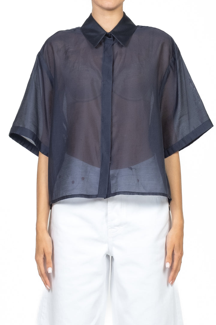 Tensione In - Camicia mezza manica velata Art. 25C7634