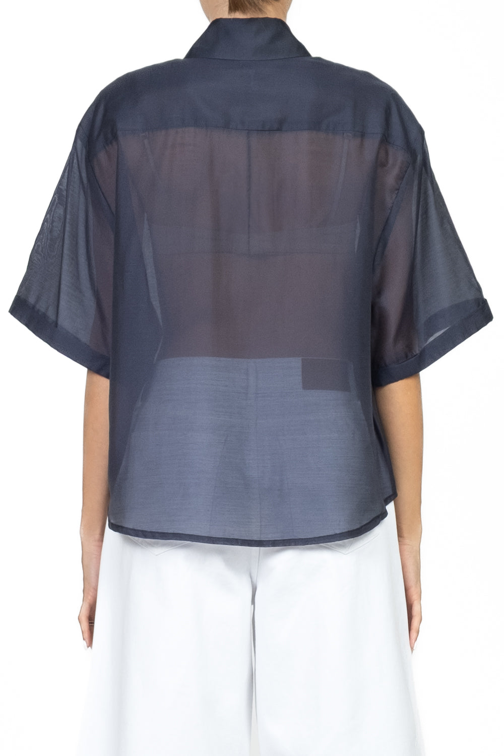 Tensione In - Camicia mezza manica velata Art. 25C7634