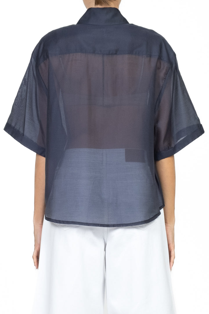 Tensione In - Camicia mezza manica velata Art. 25C7634