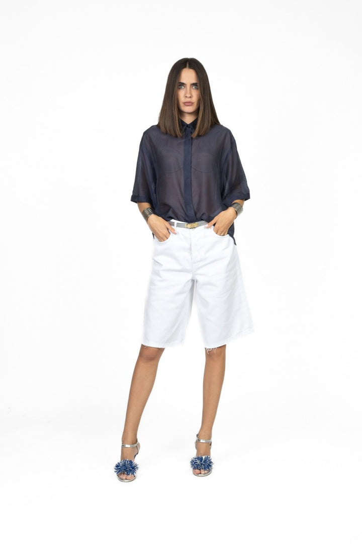 Tensione In - Camicia mezza manica velata Art. 25C7634