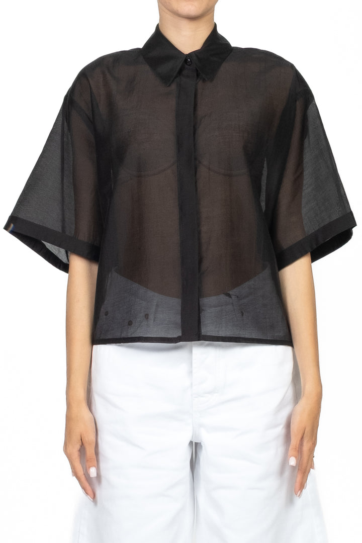 Tensione In - Camicia mezza manica velata Art. 25C7634