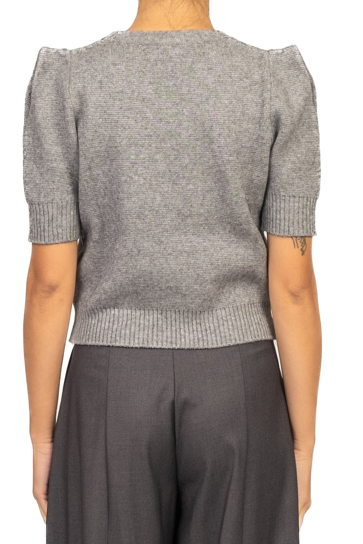 Vicolo - Maglia girocollo manica sbuffo Art. 77236F