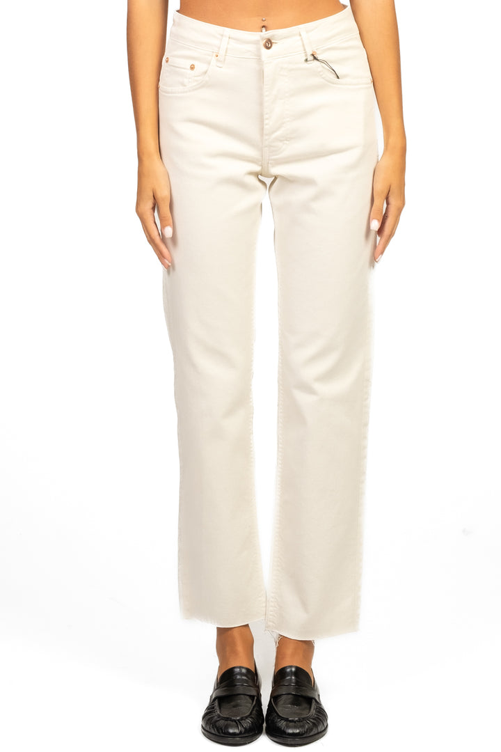 Tensione In - Jeans crop taglio vivo Art. CJ12704