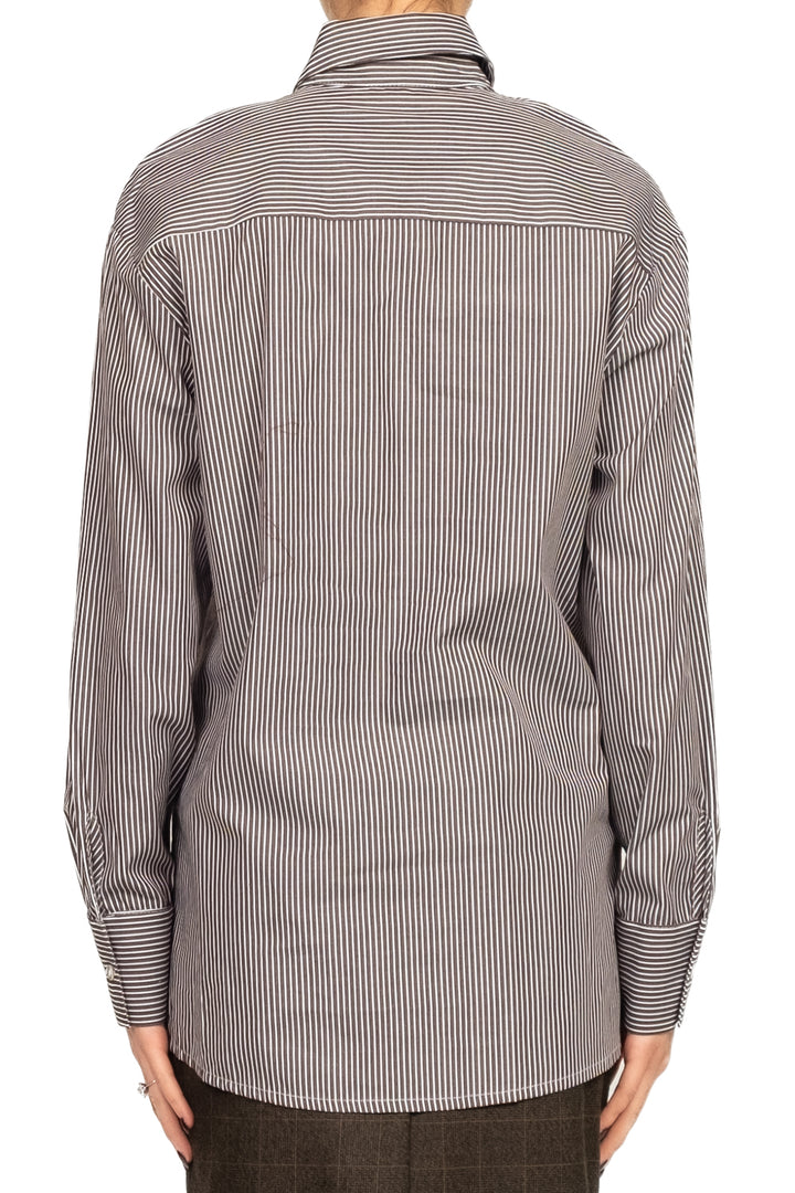 Tensione In - Camicia over gessata Art. 26C965