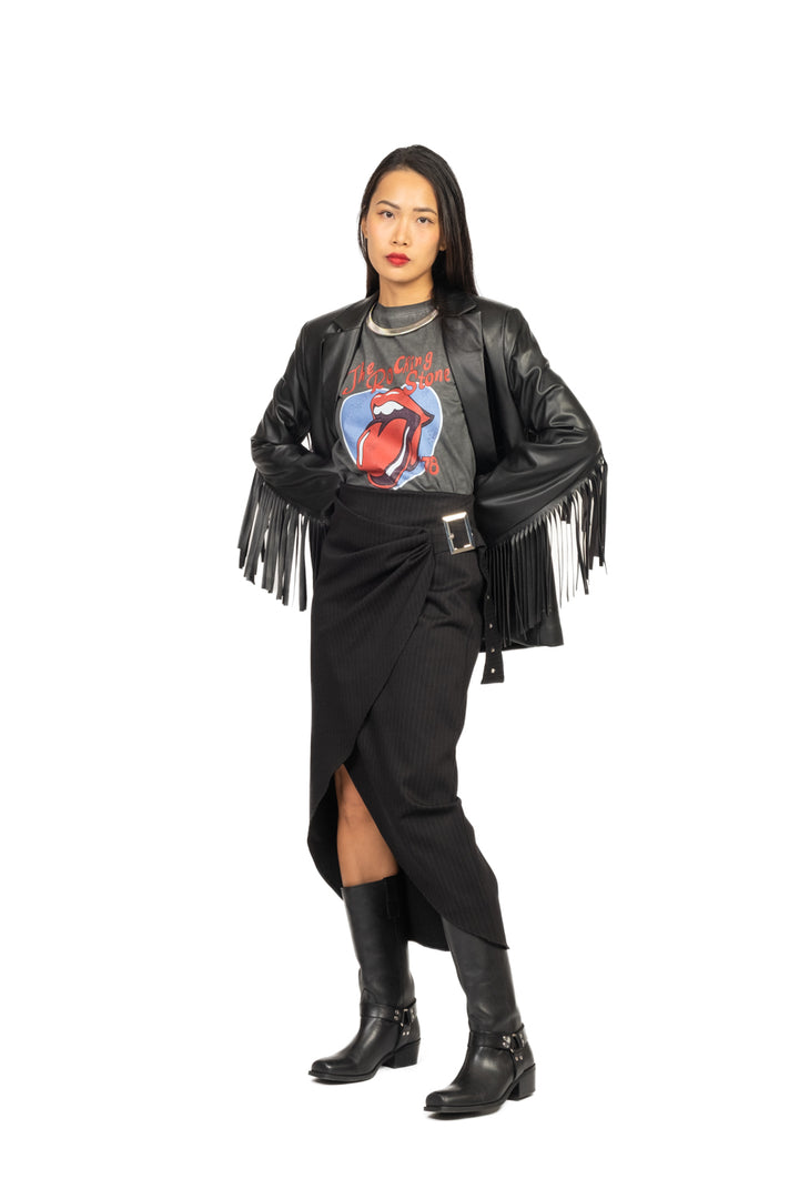 Dixie - T-Shirt stampa "The Rolling Stone" Art. T067Y080
