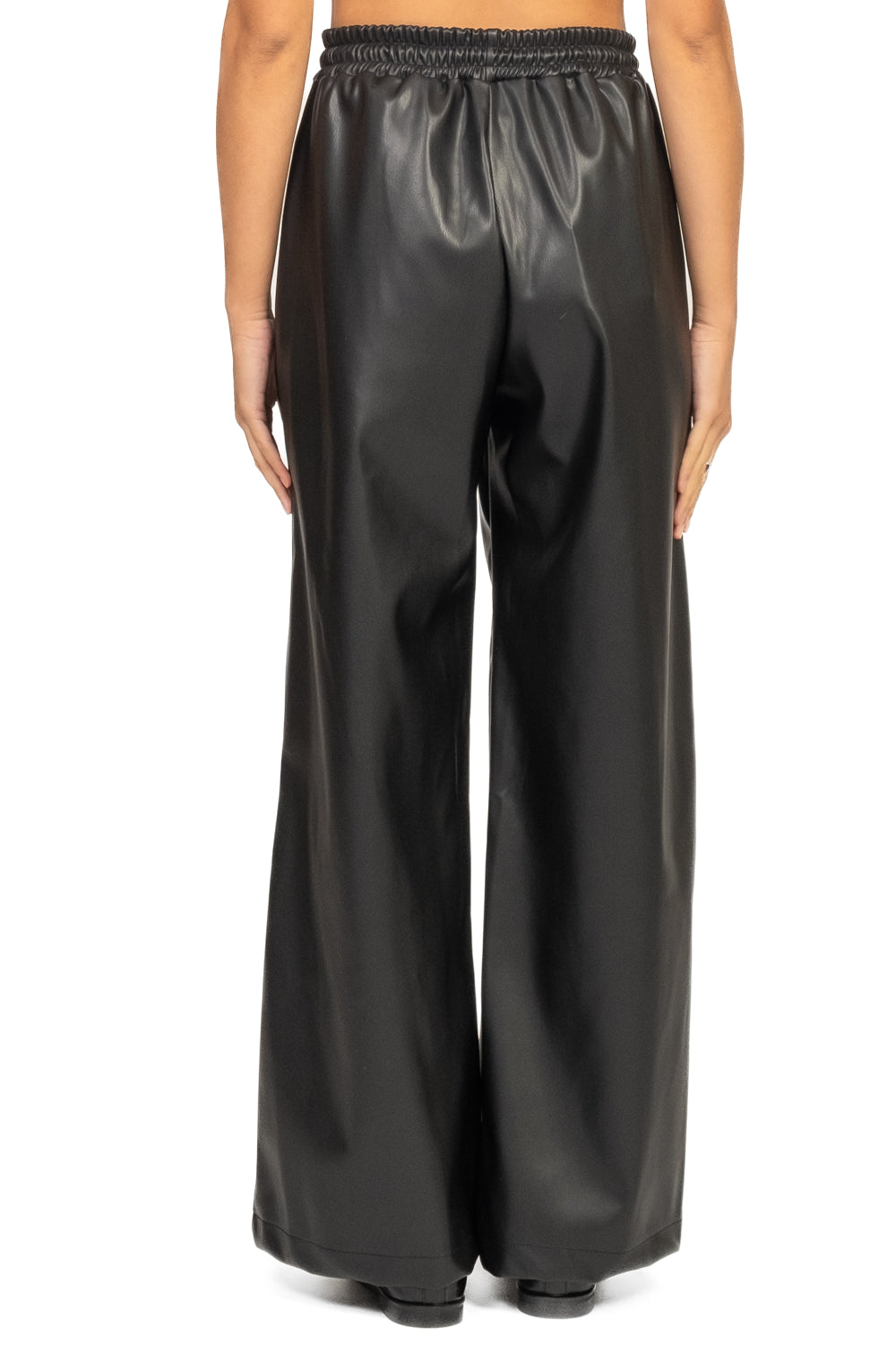 Tensione In - Pantalone ecopelle con coulisse Art. FW250064