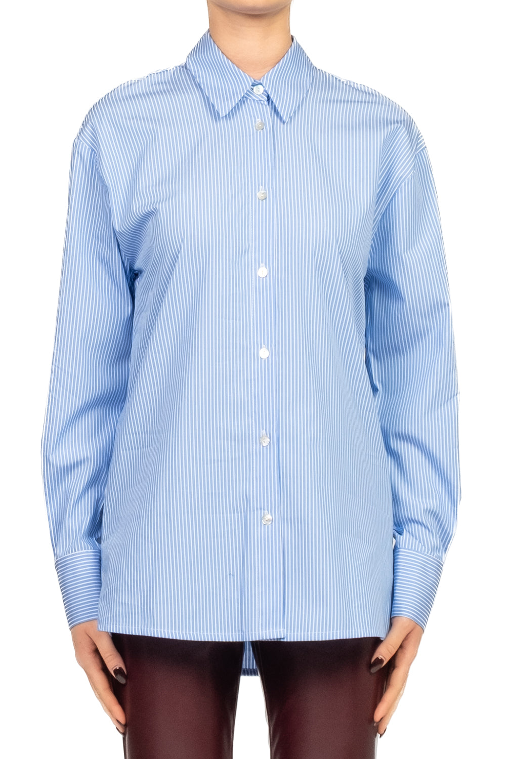 Tensione In - Camicia over gessata Art. 26C965
