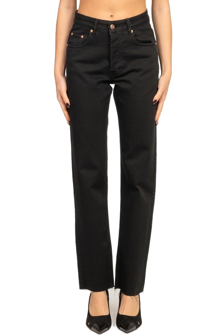 Tensione In - Jeans crop taglio vivo Art. CJ12704