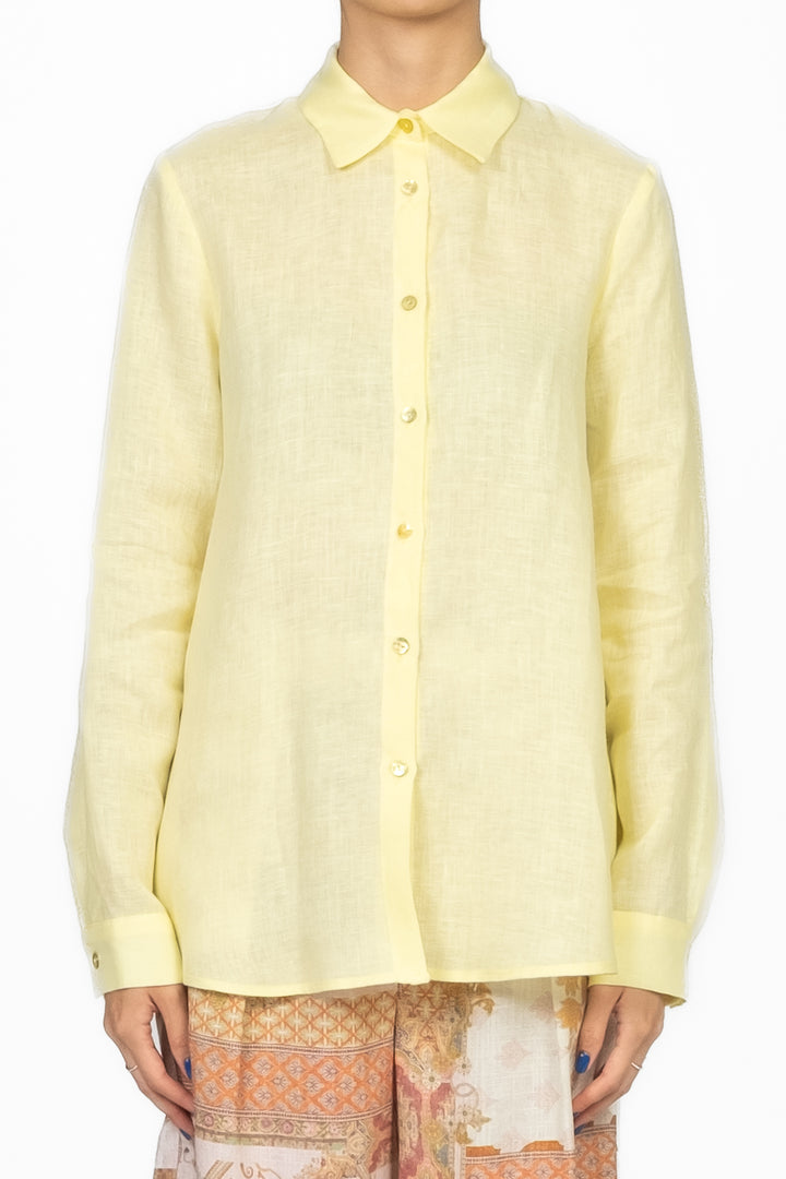 Vicolo - Camicia over in lino Art. TD1652