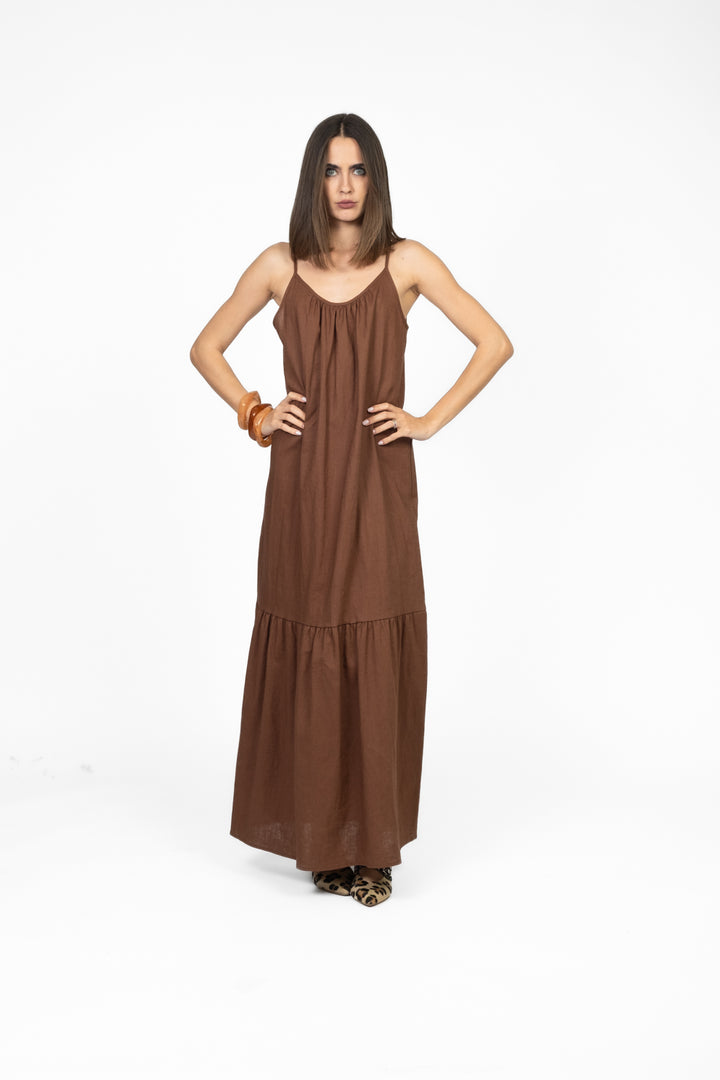 Vicolo - Abito con balza Art. TD2790