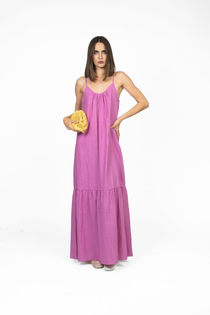 Vicolo - Abito con balza Art. TD2790
