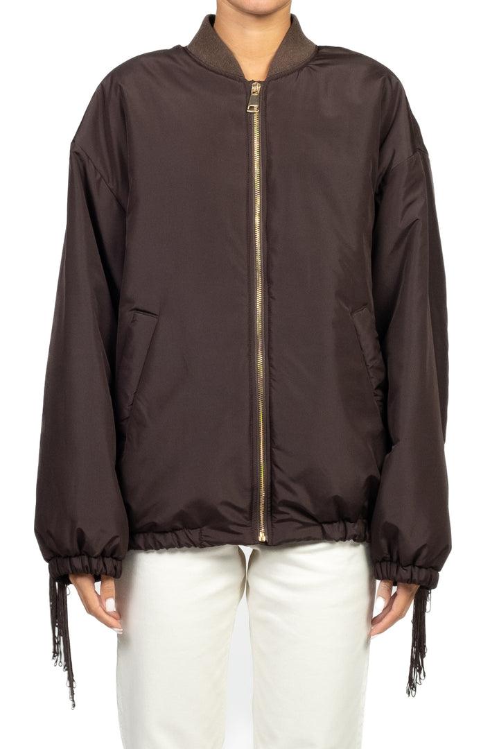 Tensione In - Bomber con frange Art. FW250034