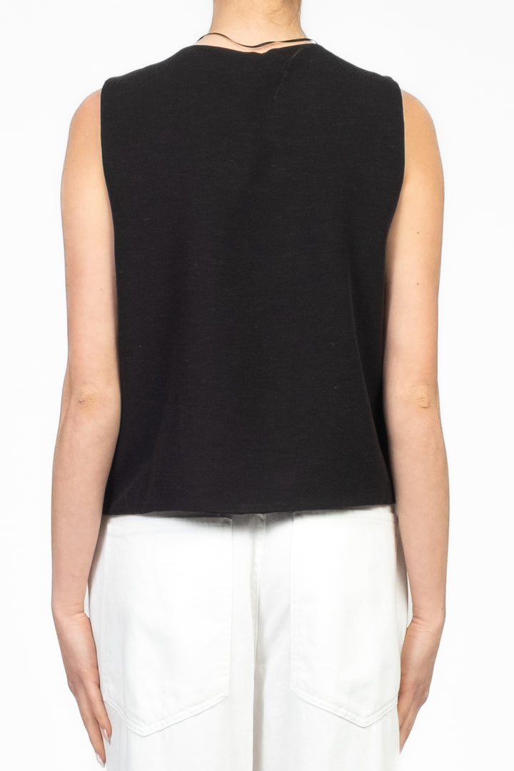 Tensione In - Gilet aperto ricamato Art. 37040