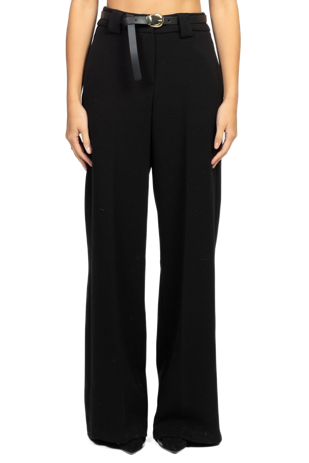 Tensione In - Pantalone gamba dritta con cintura Art. 26P1040