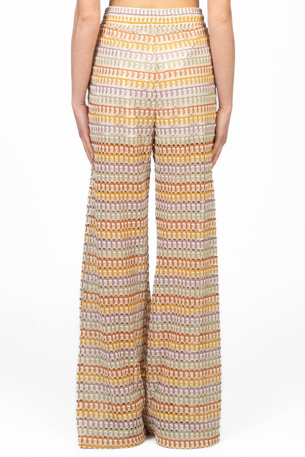 Have One - Pantalone ricamato con elastico Art. PSO-N485