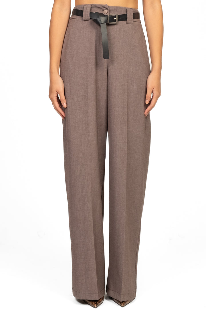 Tensione In - Pantalone gamba dritta con cintura Art. 26P1046