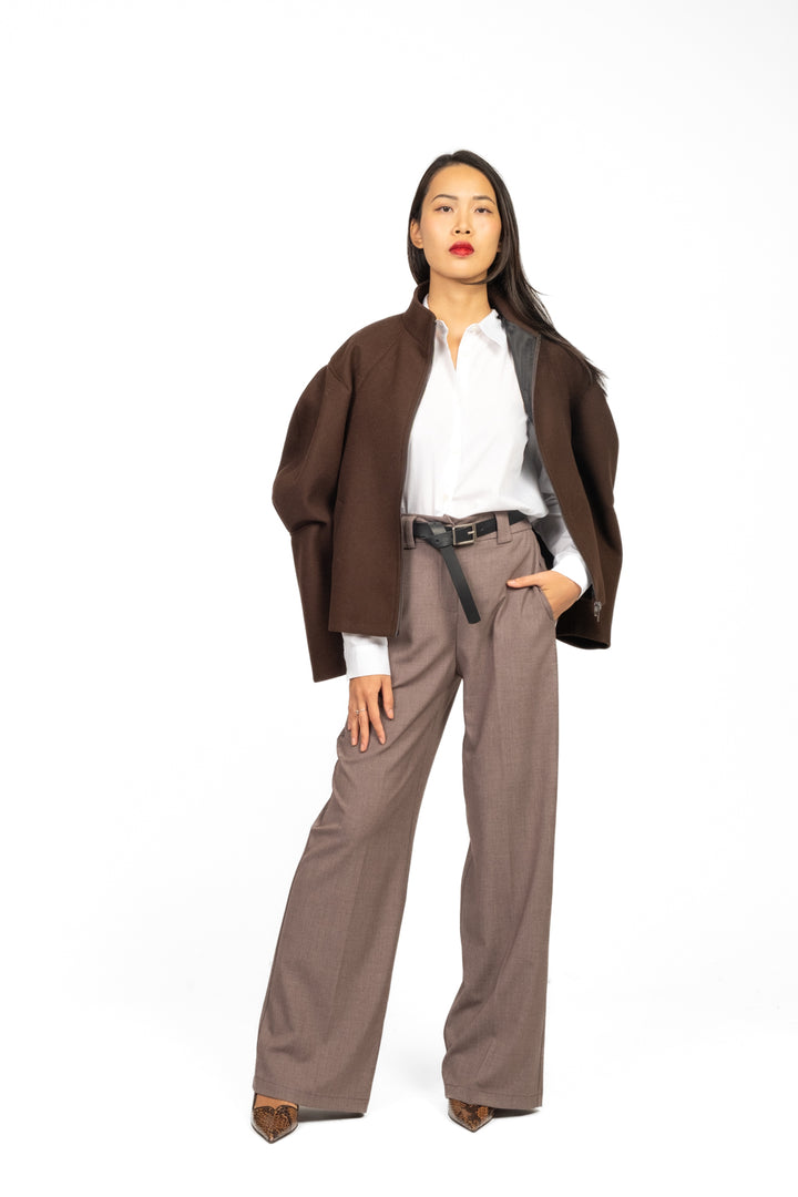 Tensione In - Pantalone gamba dritta con cintura Art. 26P1046
