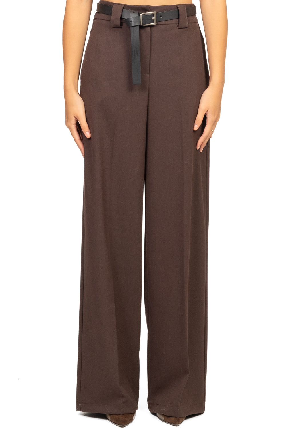 Tensione In - Pantalone gamba dritta con cintura Art. 26P1046