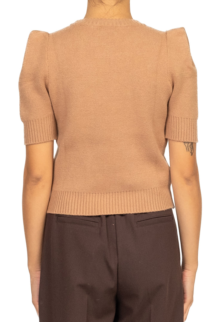 Vicolo - Maglia girocollo manica sbuffo Art. 77236F
