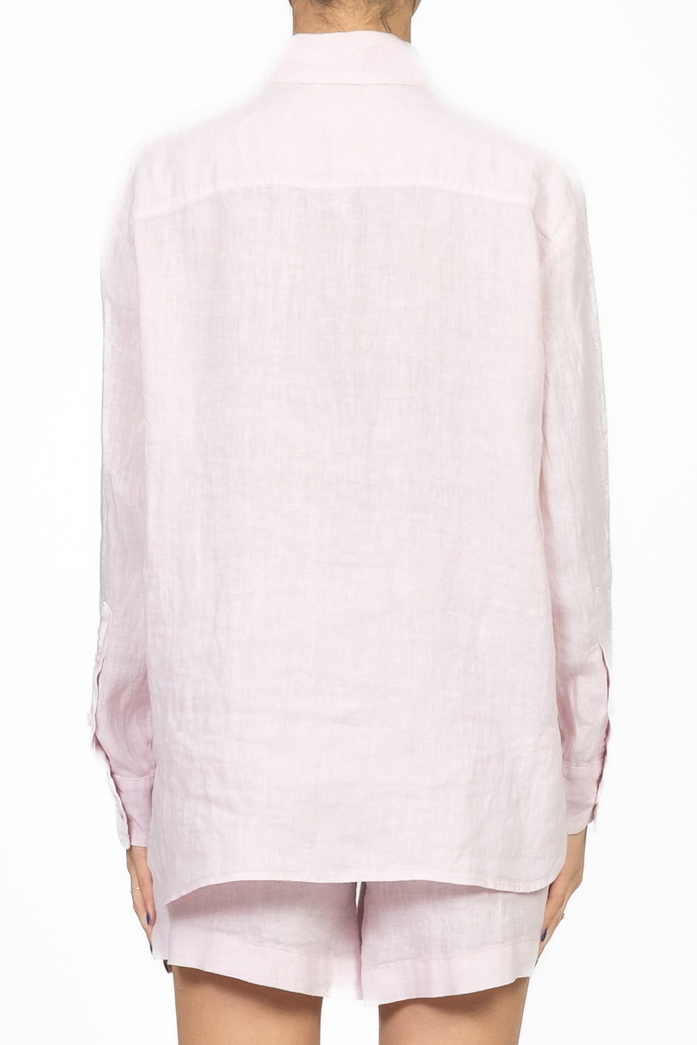 Vicolo - Camicia over con applicazioni strass Art. RD1017