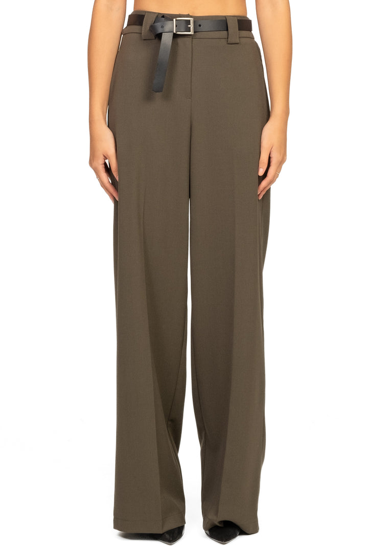 Tensione In - Pantalone gamba dritta con cintura Art. 26P1046