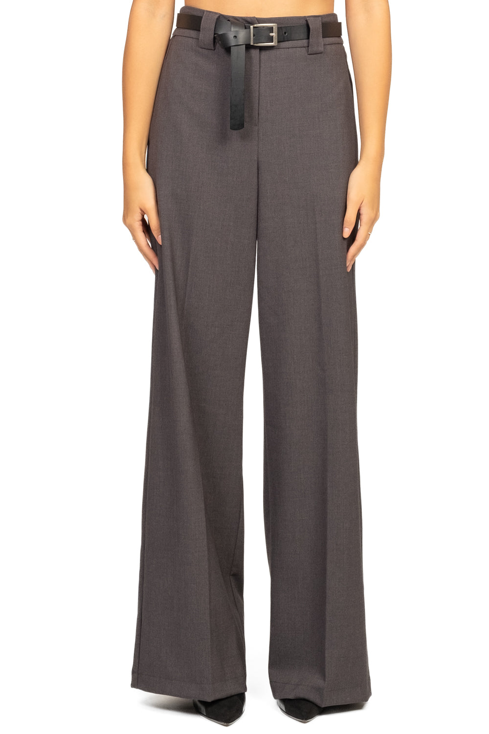 Tensione In - Pantalone gamba dritta con cintura Art. 26P1046