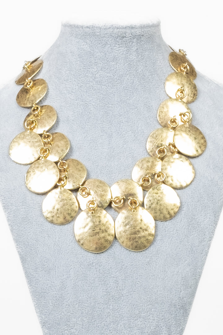 Upper - Collana medagliette martellate