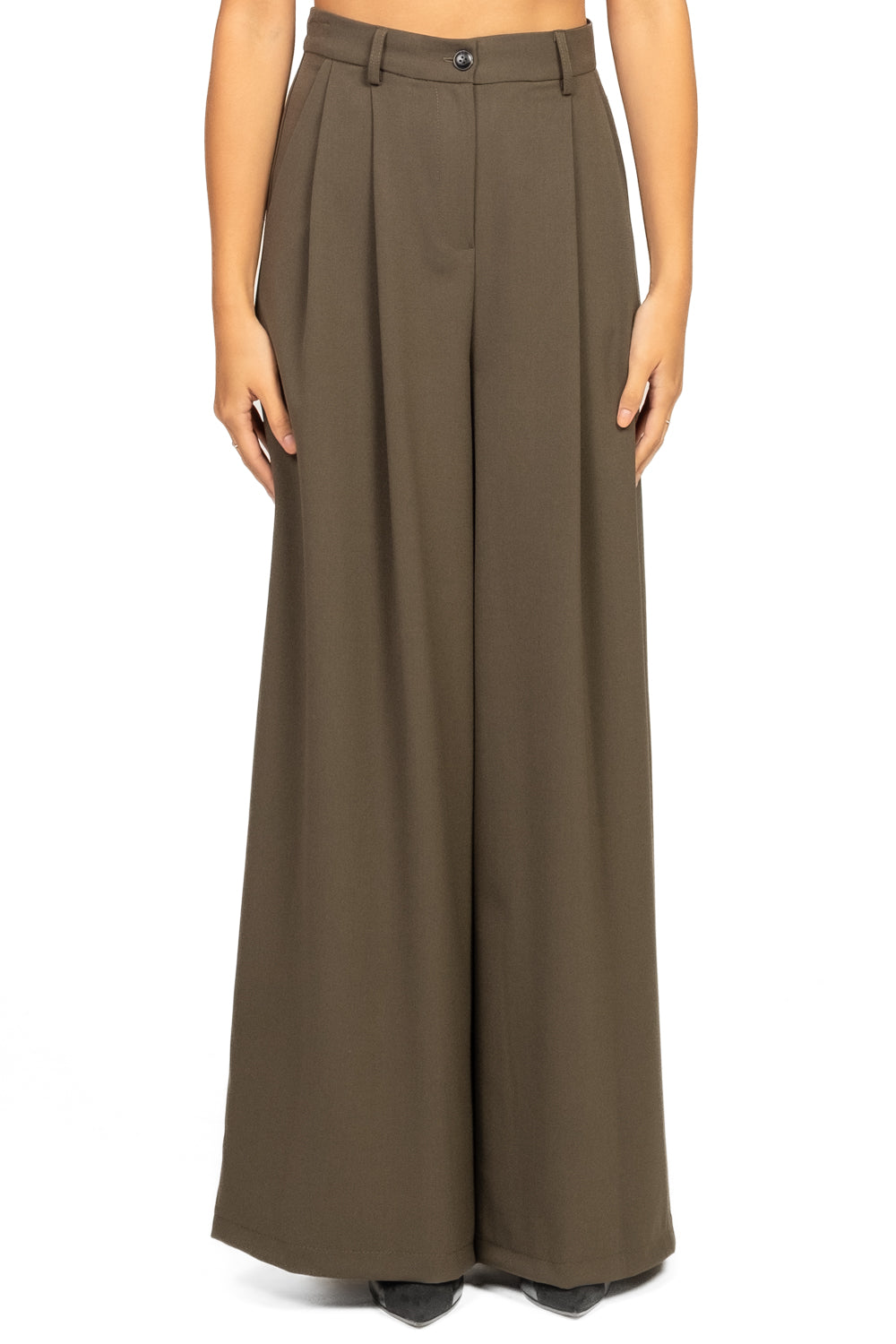 Tensione In - Pantalone palazzo con pinces Art. 26P1067
