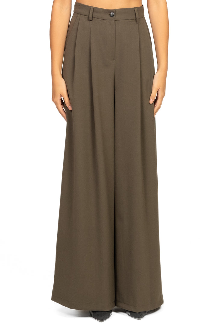 Tensione In - Pantalone palazzo con pinces Art. 26P1067