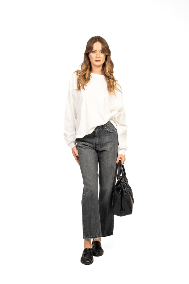 Vicolo - T-shirt scatoletta manica lunga Art. UF0174