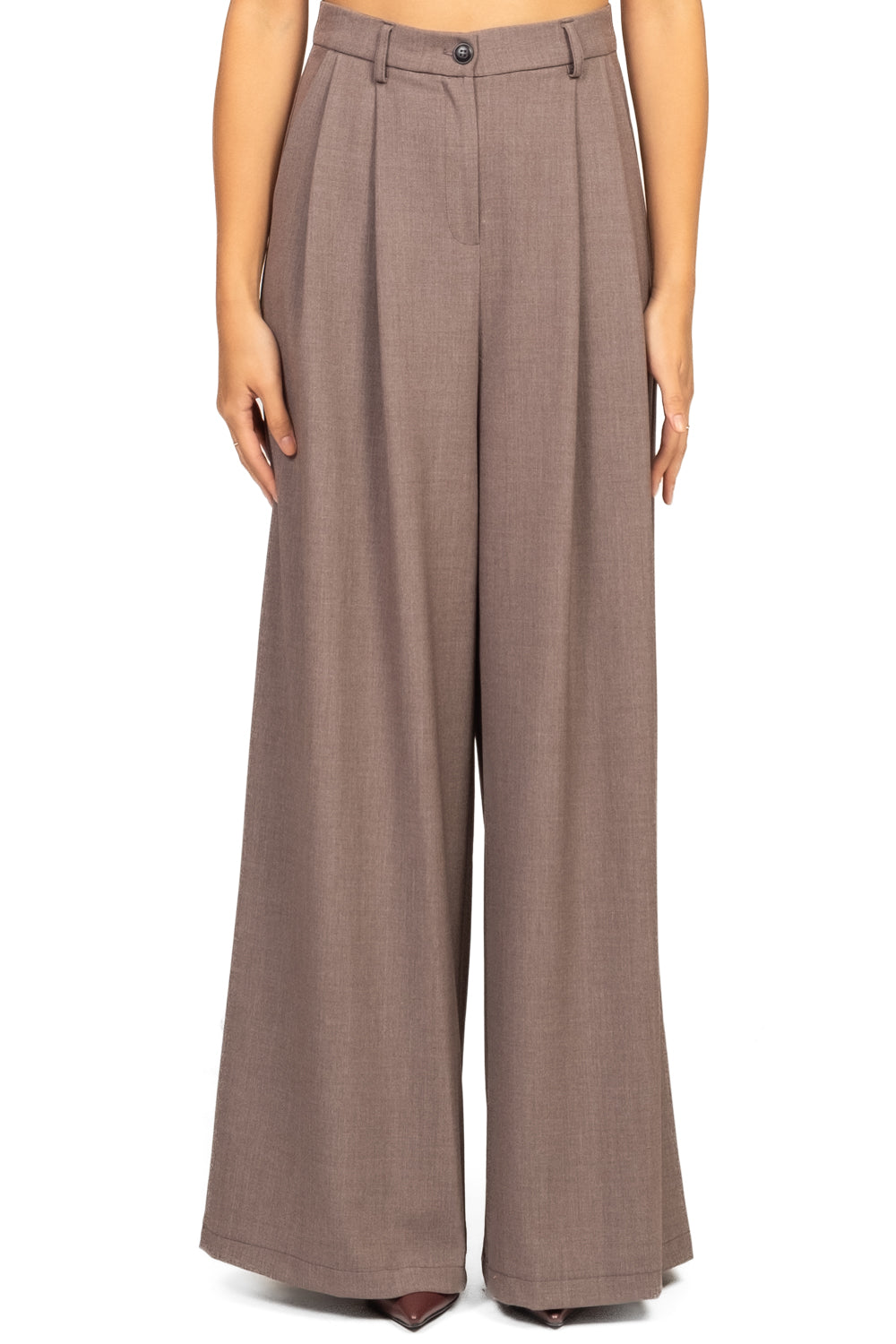 Tensione In - Pantalone palazzo con pinces Art. 26P1067
