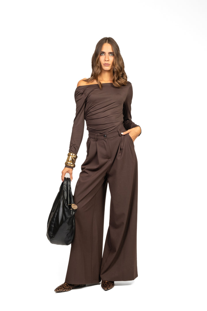 Vicolo - Body lycra incrociato dietro Art. TF1492