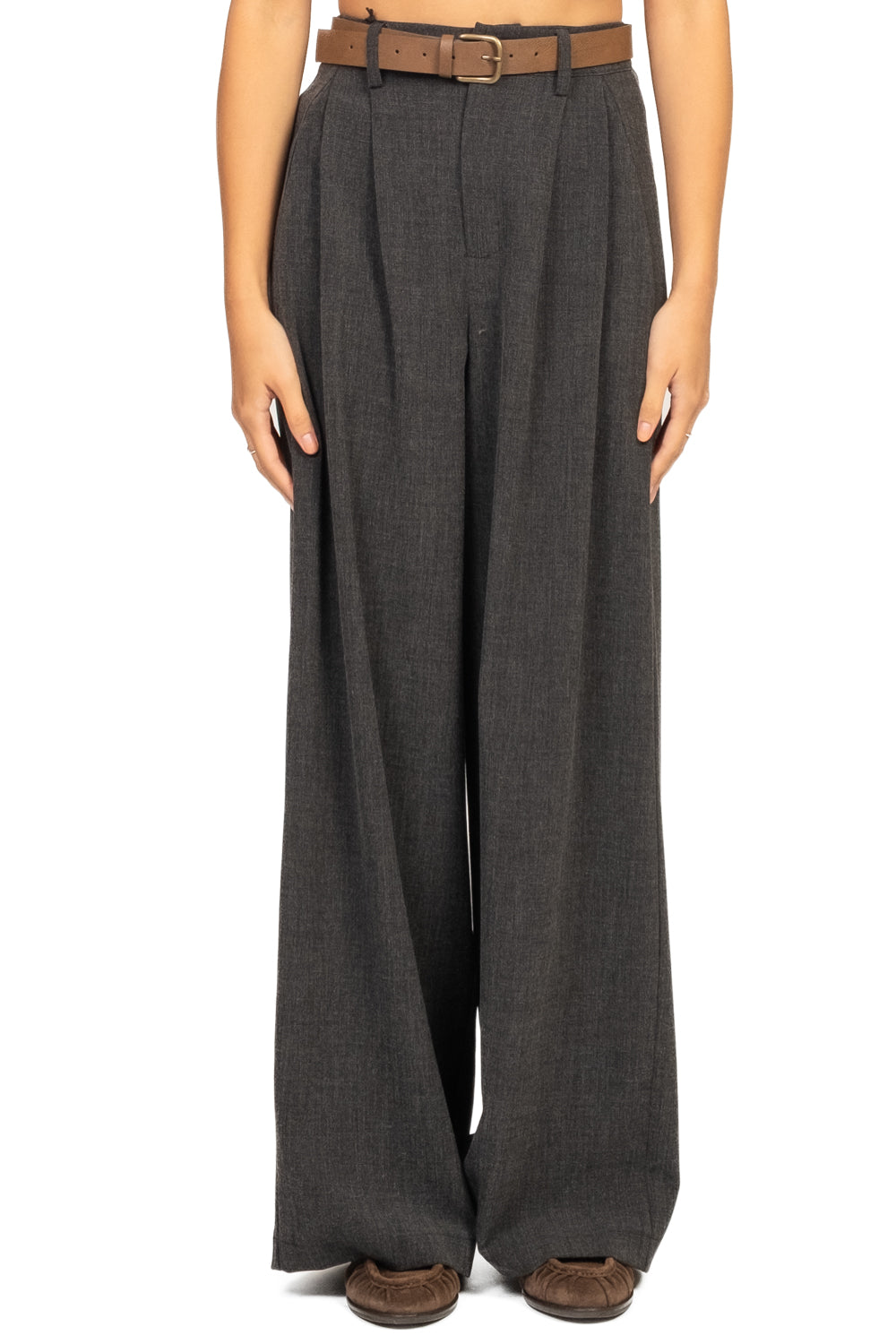 Tensione In - Pantalone palazzo con pinces Art. AI25-4216