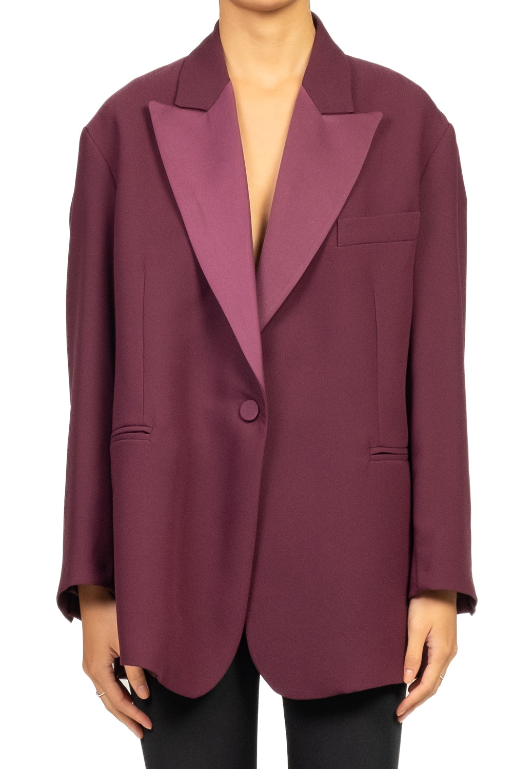Vicolo - Giacca over bavero raso Art. TF0485