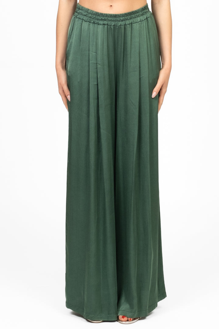 Tensione In - Pantalone satin con elastico Art. 5418BS