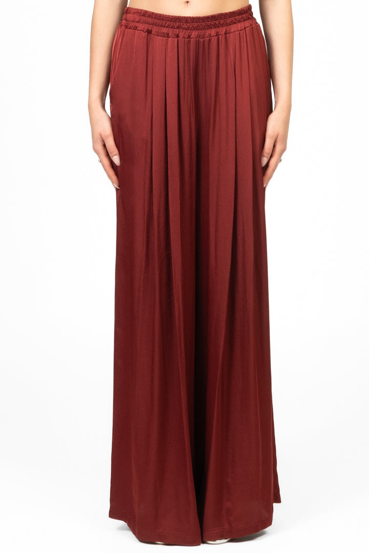 Tensione In - Pantalone satin con elastico Art. 5418BS