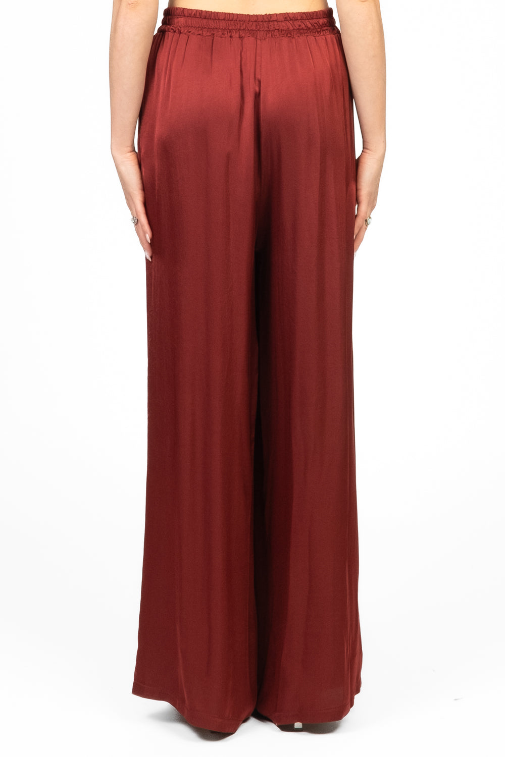 Tensione In - Pantalone satin con elastico Art. 5418BS