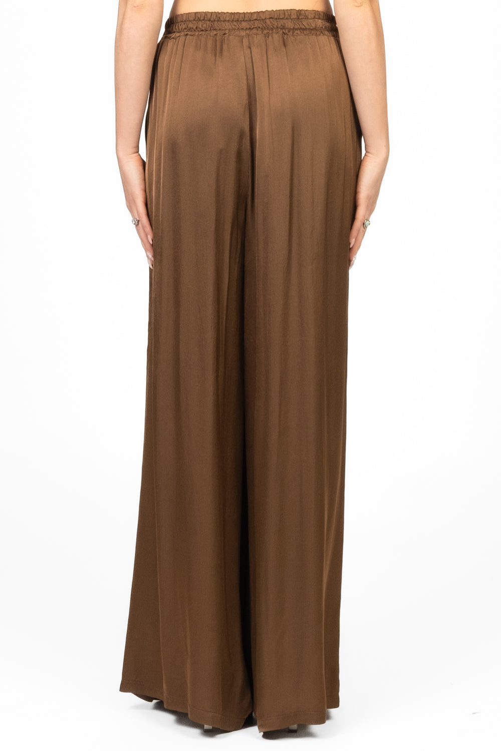 Tensione In - Pantalone satin con elastico Art. 5418BS