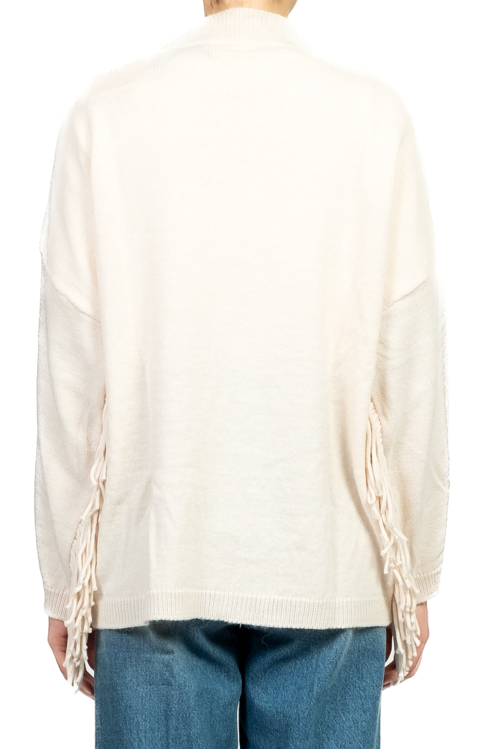 Vicolo - Maglia over con frange Art. 77226F