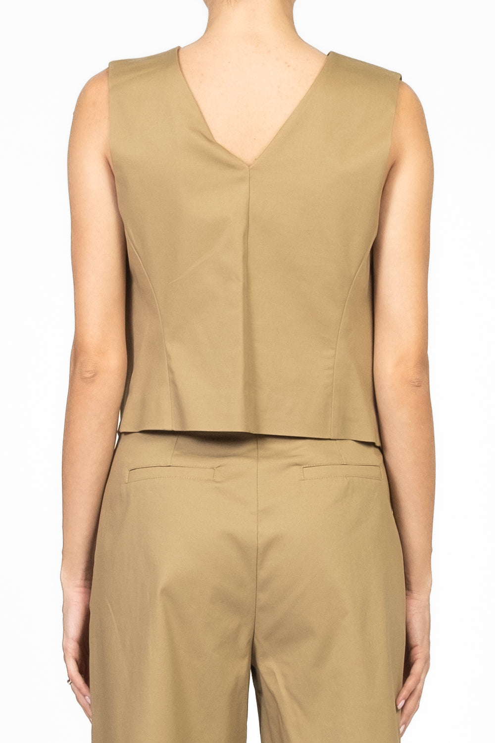 Tensione In - Gilet asimmetrico doppio petto Art. 25D7839