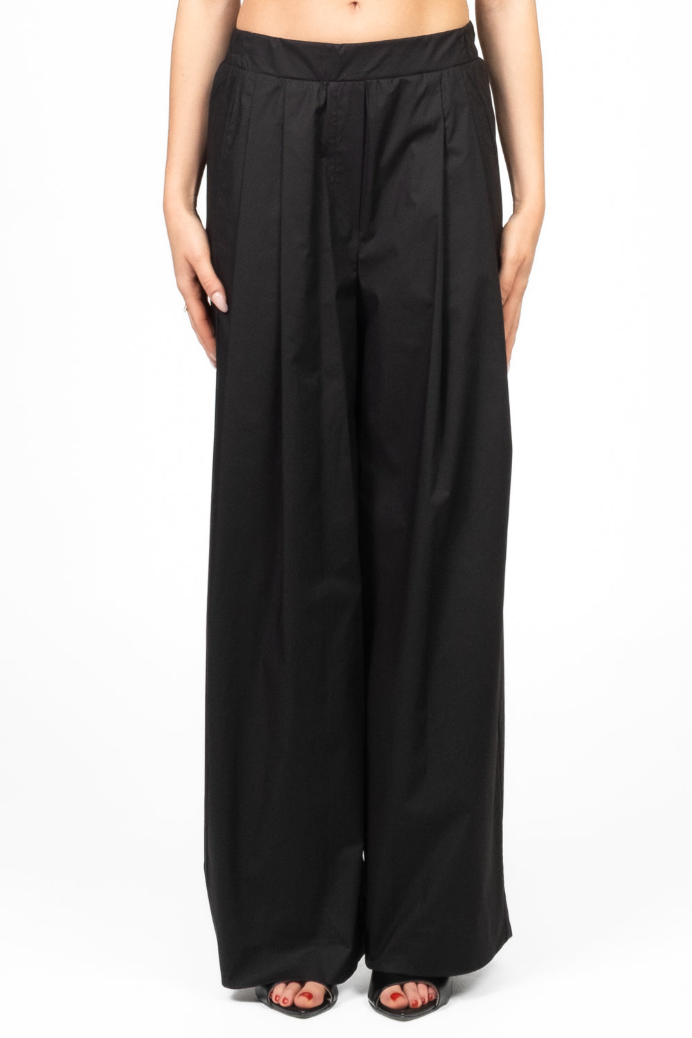 Tensione In - Pantalone palazzo con pinces Art. 25P7843