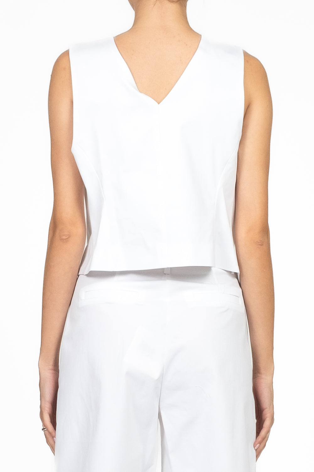 Tensione In - Gilet asimmetrico doppio petto Art. 25D7839