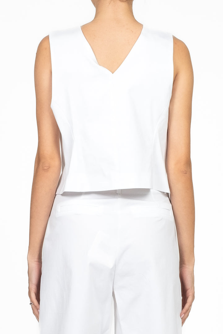 Tensione In - Gilet asimmetrico doppio petto Art. 25D7839