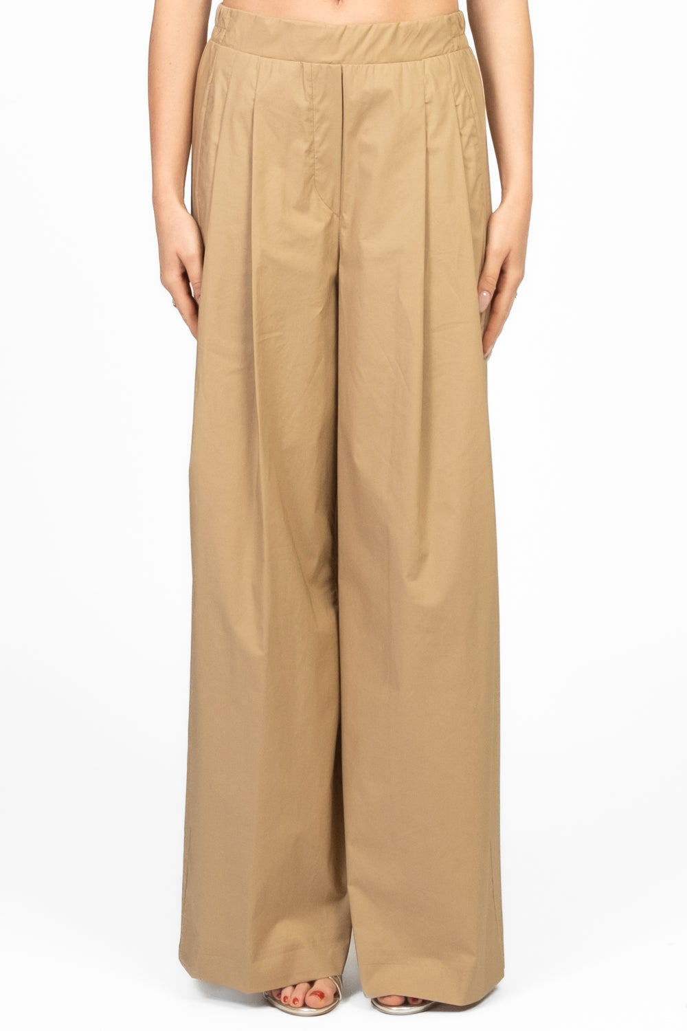 Tensione In - Pantalone palazzo con pinces Art. 25P7843