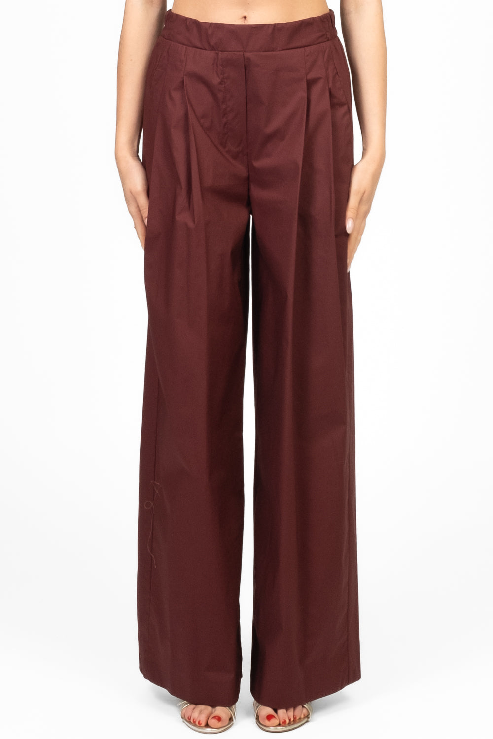 Tensione In - Pantalone palazzo con pinces Art. 25P7843